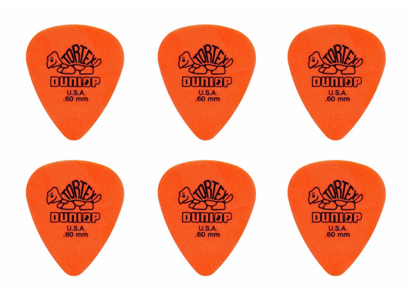 Dunlop Tortex Standard 0,60 (pack 6) Dunlop Tortex Standard 0,60 (pack 6)